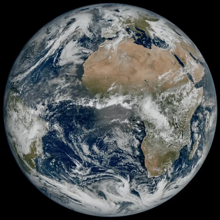 La fotografía de la Tierra captada por el más avanzado satélite europeo meteorológico (ESA)