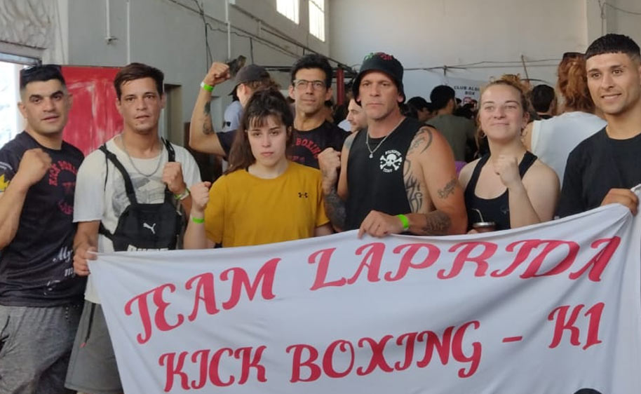 Kick boxing: victorias de peleadores de Laprida en Bahía