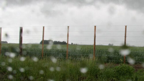 Intensa lluvia en Laprida: cuánto llovió en las últimas horas