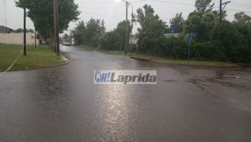 37mm en poco tiempo en Laprida: algunas calles estuvieron cortadas