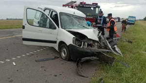 Trágico accidente en la Ruta 3 en el partido de Azul